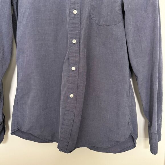 J Crew Shirt Mens Size M Purple Slim Fit Button Down Long Sleeve Cotton Preppy - Picture 3 of 11